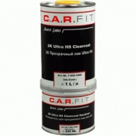 2К Прозрачный лак Ultra HS (1л) + Отвердитель для прозрачного лака Ultra HS (500мл) CarFit