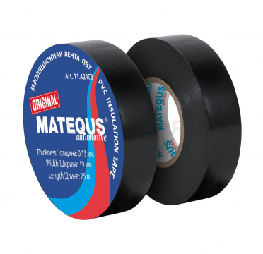 Лента изоляционная ПВХ MATEQUS 19ммх25м