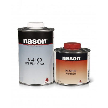 N-4100 лак W1LT HS PLUS CLEAR 1 л. NASON 