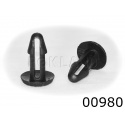 00980 клипса автомобильная ACURA/HONDA/LEXUS/TOYOTA