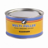 Шпатлевка п/э со стекловолокном GLASS зеленый 1 кг MULTIFULLER