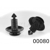 00080 клипса автомобильная FORD