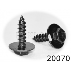 20070 саморез 6,2*21,6мм с шайбой УНИВЕРСАЛЬНЫЙ