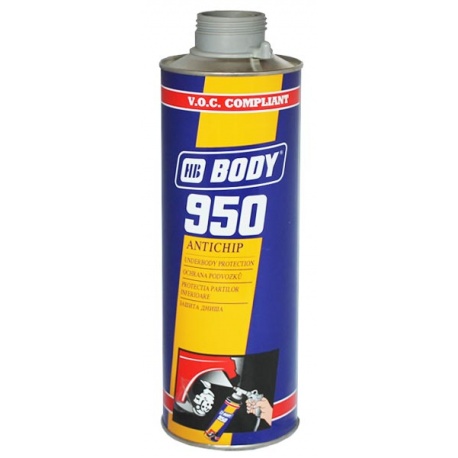 Антикоррозийный состав Body 950 евробаллон для краскопульта сер. 1 л
