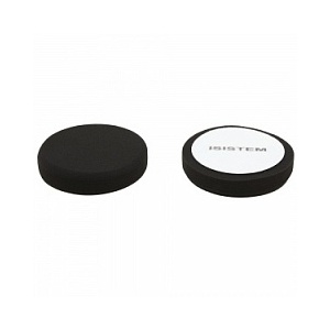 Полировальный круг из поролонa D 150 mm T 30 mm мягкий черный Norma Black ISISTEM