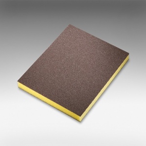 7983 siasponge soft губка двусторон 98*120*13мм, fine, P500, желтая