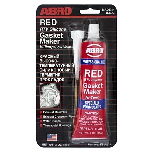 ABRO Герметик прокл.темп.красн. (11-AB-R) 85г