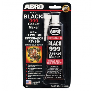 ABRO Герметик прокл.темп.черн. (12-AB-R) 85г