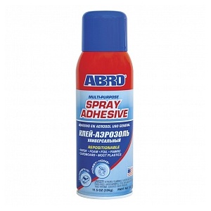 ABRO Клей аэрозольный универсальный (SA-300) _326 г