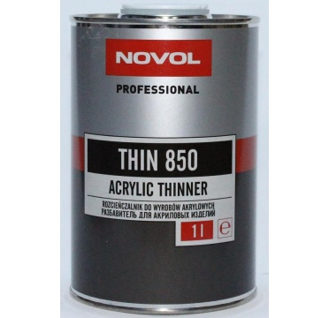 THIN 850 Разбавитель для акриловых продуктов 0,5л стандартный NOVOL