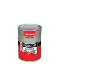 Акриловый грунт PROTECT 300 4+1 1л белый  NOVOL