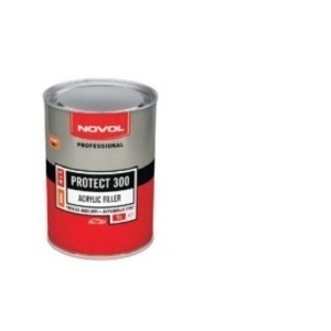 Акриловый грунт PROTECT 300 4+1 1л белый  NOVOL