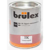 1K-Грунт-наполнитель  (темно-серый) Brulex 6 x 1 ltr