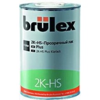 2K-HS-Прозрачный лак Plus 1л Brulex