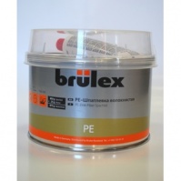 PE-Шпатлевка волокнистая с отвердителем (серая) Brulex 12 x 875 g