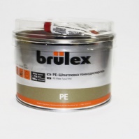 PE-Шпатлевка тонкодисперсная с отвердителем Brulex 6 x 1 kg