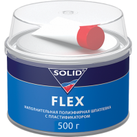318.0500 SOLID FLEX - (500 гр) наполнительная шпатлевка с пластификатором 