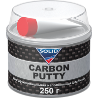 SOLID PROFESSIONAL LINE CARBON PUTTY - (250 гр) наполнит. шпатлевка, с карбоновой нитью