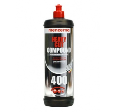 Универсальная высокоабразивная полировальная паста Super Heavy Cut Compound 400. 1л MENZERNA