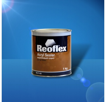 Грунт Акриловый  1K серый  1кг. REOFLEX 