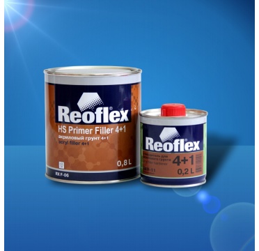 Грунт Акриловый  2K 4+1  красный  0,8 л (0,2л) REOFLEX 