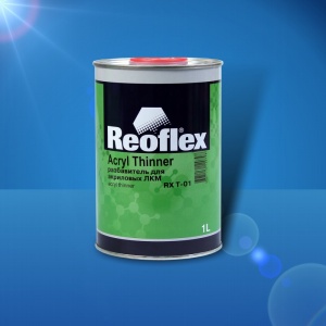 Разбавитель  для акриловых ЛКМ стандартный  1 л REOFLEX 