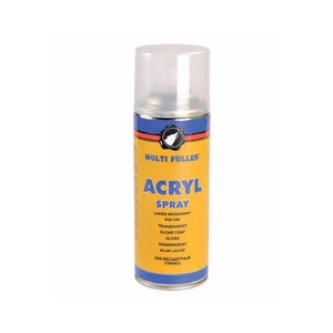Лак акриловый 1K SPRAY прозр. 0,4л MULTIFULLER