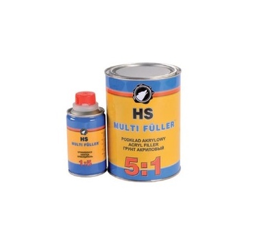 Грунт акриловый HS 5:1 ACRYLFILLER серый 0,42 + 0,084л MULTIFULLER