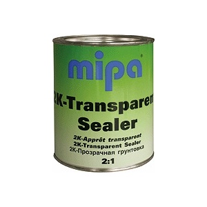 Грунт наполнитель адгезионный, прозрачный 2K-Transparent-Sealer - 1л. Mipa