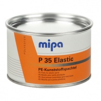 Шпатлевка по пластику (темно-серая) Р35 - 1кг. Mipa