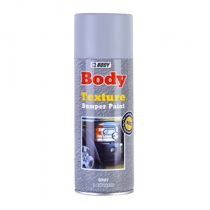 Аэрозольная краска Body д/бампера текстурная   сер. 0,4 л