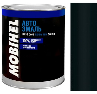 автолак 000 черная МАТОВАЯ (1 л) MOBIHEL