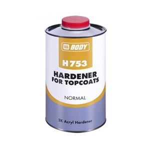 Отвердитель BODY PRO H753 NORMAL для 2K лаков и 2K акриловых эмалей бесцвет. 0,5 л