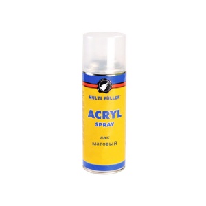 Лак акриловый 1K SPRAY матовый 0,4л MULTIFULLER