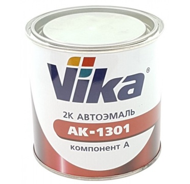 VIKA акриловая автоэмаль АК-1301 Светло-серо-бежевая 236  0,85 кг.