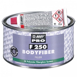 Шпатлевка Body 250 FIBER  зел. 0,25 кг