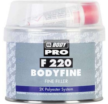 Шпатлевка Body PRO F211 SOFT св-жел. 0,25 кг