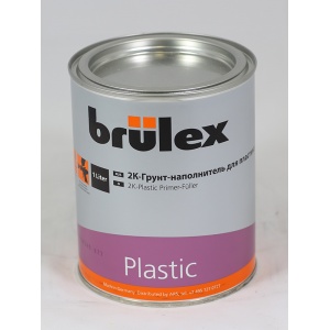 2К-Грунт-наполнитель для пластика Brulex 6 x 1 ltr